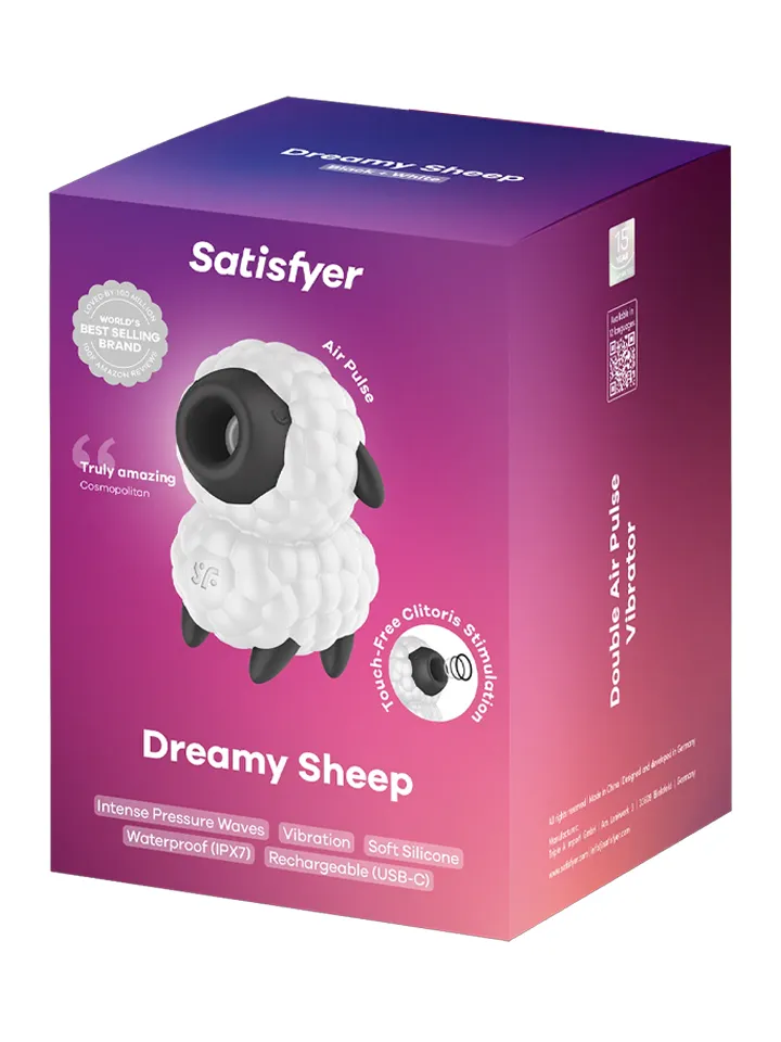 Satisfyer Dreamy Sheep - Oro slėgio vibratorius 4 [full]