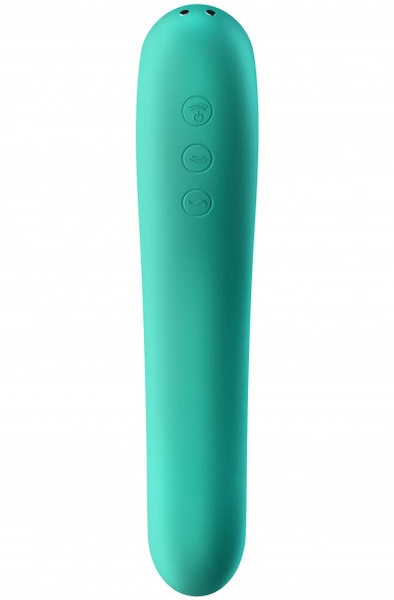 Satisfyer Dual Kiss Green - Oro slėgio vibratorius 4