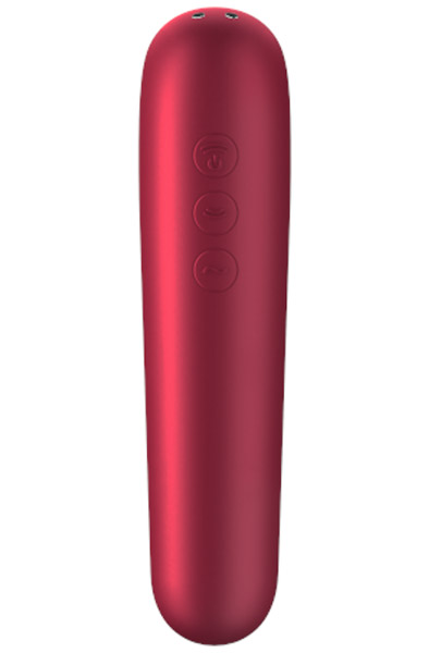 Satisfyer Dual Love Red - APP kontroliuojamas klitorio stimuliatorius 3