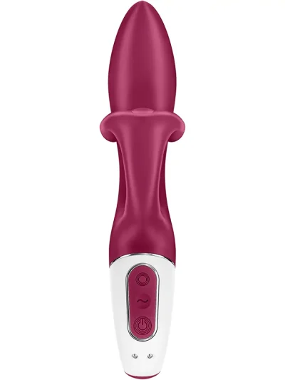 Satisfyer Embrace Me Rabbit Vibrator Berry - Triušio vibratorius 4