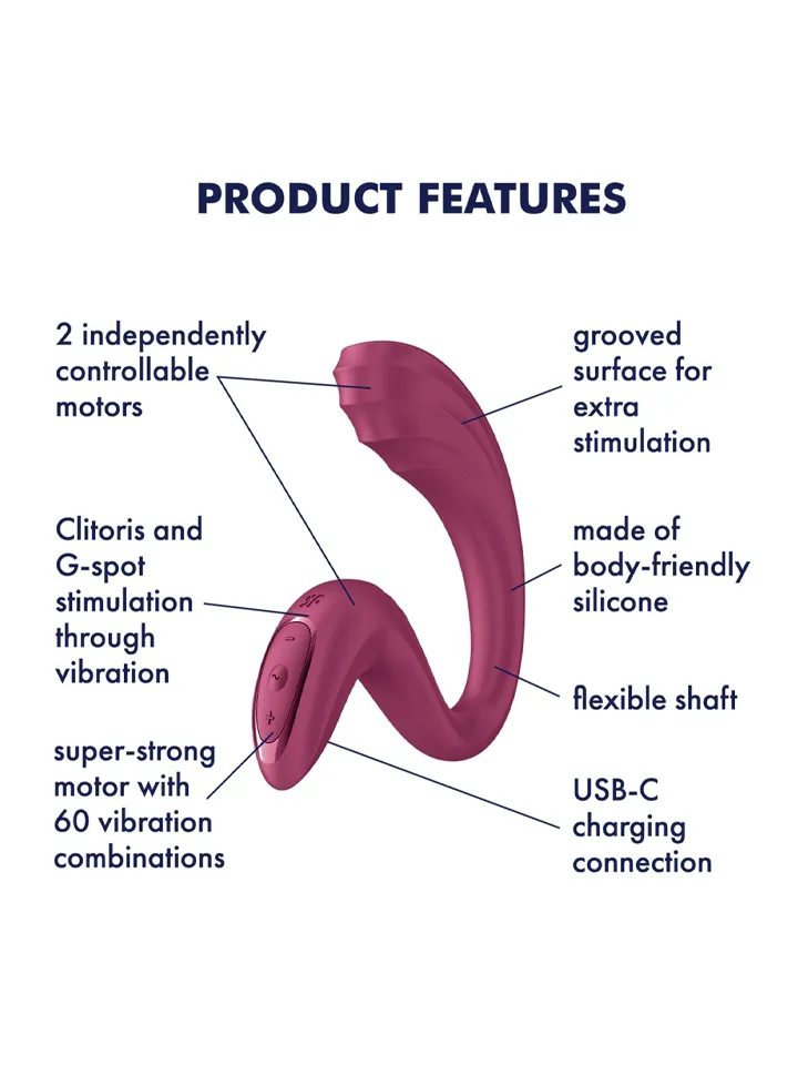 Satisfyer G For Goddess 3 Flexible G-Spot Vibrator - G taško vibratorius 2 [full]