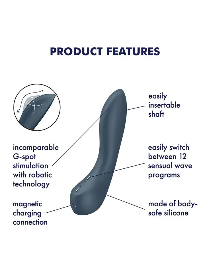 Satisfyer G-Spot Wave 4 - G taško vibratorius 2 [full]