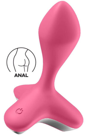 Satisfyer Game Changer Plug Vibrator Pink - Vibruojantis analinis kištukas 1