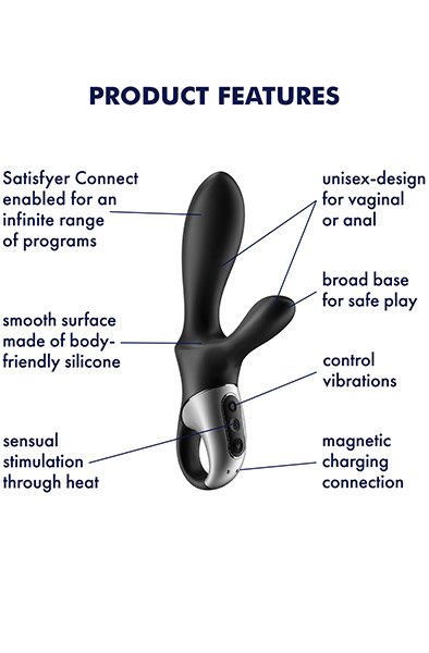 Satisfyer Heat Climax + - „AppStyrd Prostatavibrator“ 2