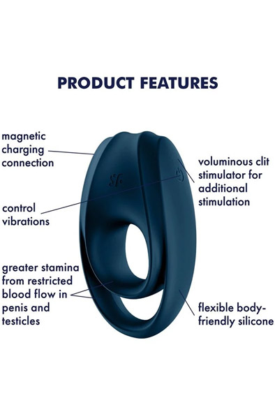 Satisfyer Incredible Duo - Varpos ir kapšelio žiedai 2