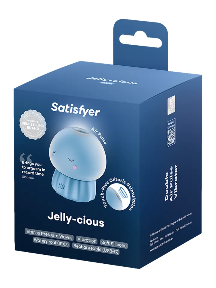 Satisfyer Jelly-Cious Baby Blue - Klitorinis vibratorius 4 [full]
