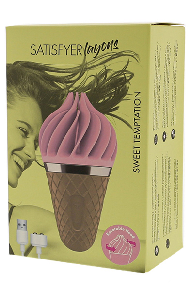 Satisfyer Lay-on Vibrator Sweet Treat - Klitorio stimuliatorius 2