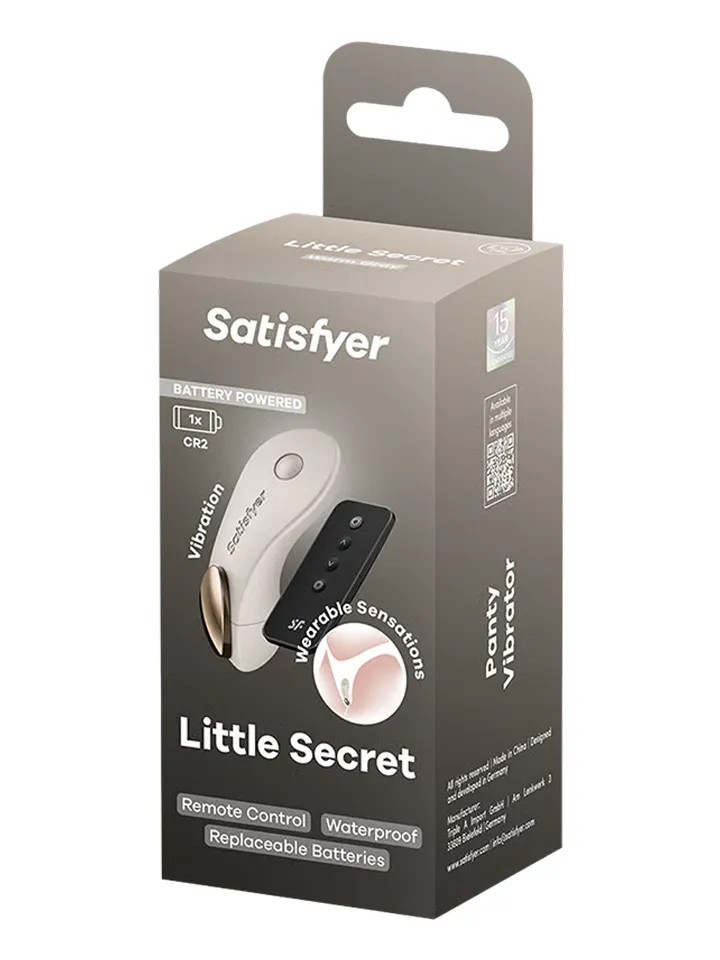 Satisfyer Little Secret Battery Powered - Vibruojančios kelnaitės 5 [full]