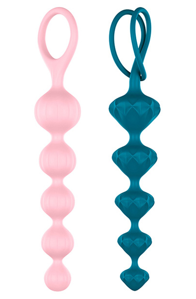 Satisfyer Love Beads Colored - Analiniai karoliukai 1