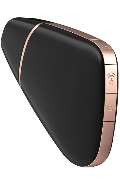 Satisfyer Love Triangle Black - APP kontroliuojamas klitorio stimuliatorius 3