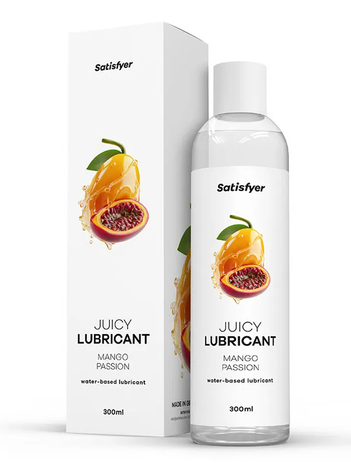 Satisfyer Mango & Passion Water Based Lubricant 300 ml - Vandens pagrindo lubrikantas 1 [full]