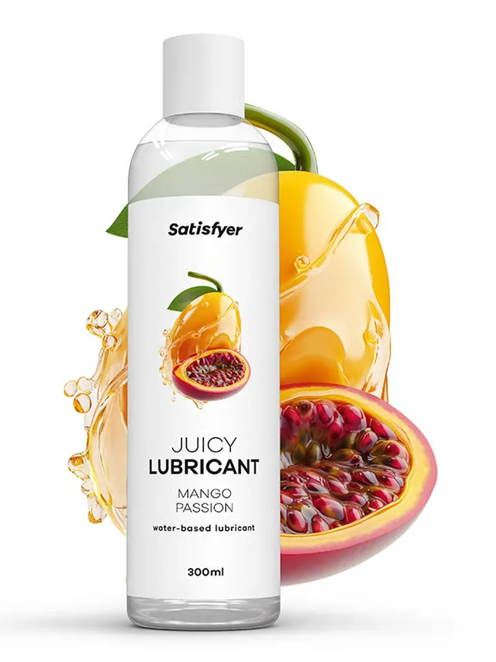 Satisfyer Mango & Passion Water Based Lubricant 300 ml - Vandens pagrindo lubrikantas 2 [full]