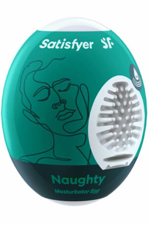 Satisfyer Masturbator Egg Single Naughty - Tenga kiaušinis 1