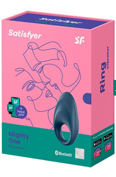 Satisfyer Mighty One - APP kontroliuojamas varpos žiedas 4