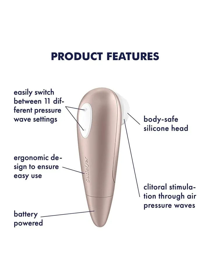 Satisfyer Number One - Oro slėgio vibratorius 3 [full]