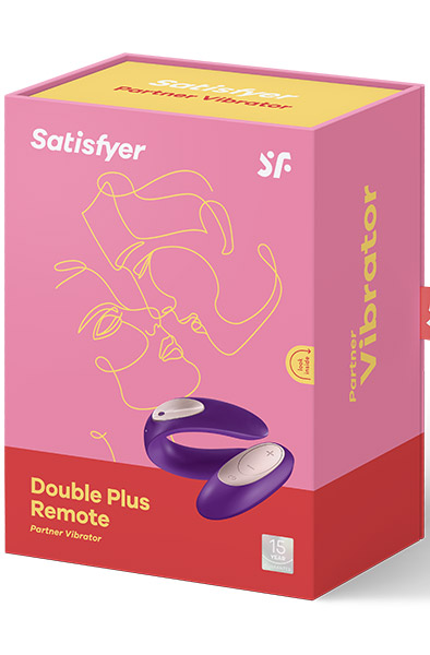 Satisfyer Partner Plus Remote - Nuotoliniu būdu valdomos poros vibratorius 5