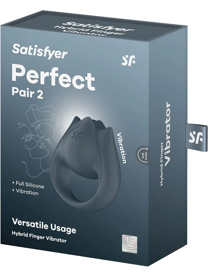 Satisfyer Perfect Pair 2 - Vibruojantis gaidžio žiedas 4