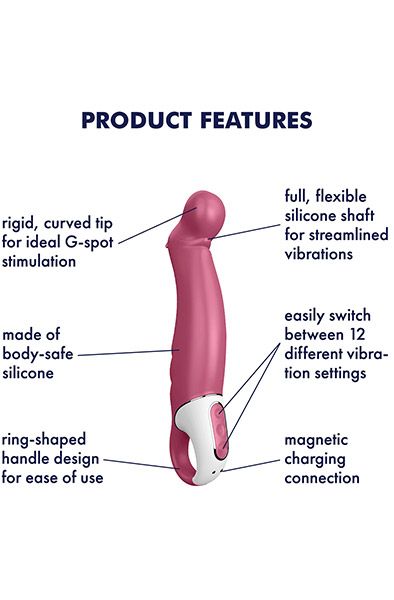 Satisfyer Petting Hippo Vibrator - G taško vibratorius 2