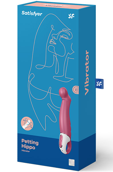 Satisfyer Petting Hippo Vibrator - G taško vibratorius 4