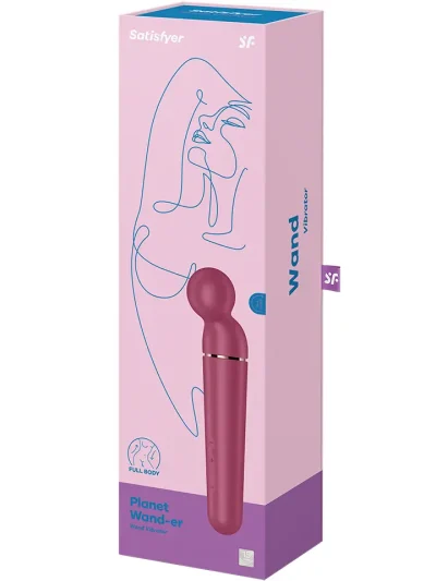 Satisfyer Planet Wand-er Berry/Rosegold - Stebuklinga lazdelė / masažo lazdelė 5