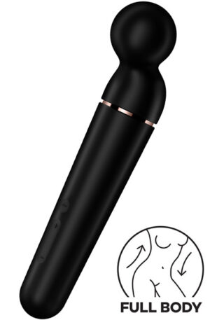 Satisfyer Planet Wand-er Black 30 cm - Stebuklinga lazdelė / masažo lazdelė 1