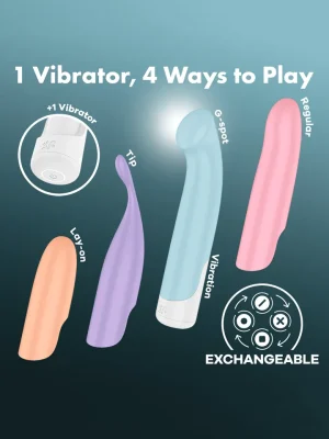 Satisfyer Playful Four 4-in-1 Vibrator Set - Vibratoriaus komplektas 1 [full]