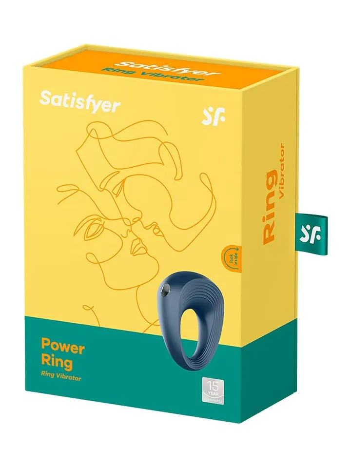 Satisfyer Power Ring - Vibruojantis gaidžio žiedas 4 [full]