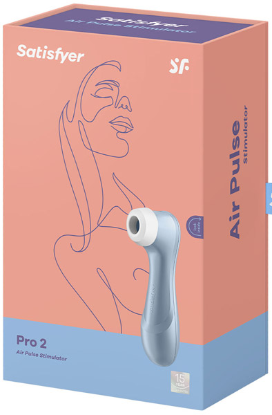 Satisfyer Pro 2 Blue - Oro slėgio vibratorius 6