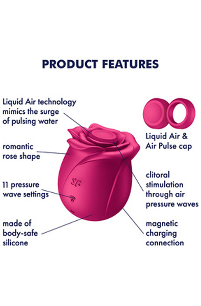 Satisfyer Pro 2 Classic Blossom - Oro slėgio vibratorius 2