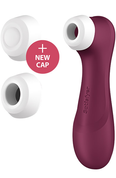 Satisfyer Pro 2 Gen. 3 With Liquid Air & Bluetooth App Red - Oro slėgio vibratorius 3