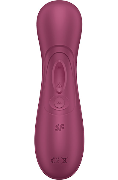 Satisfyer Pro 2 Gen. 3 With Liquid Air & Bluetooth App Red - Oro slėgio vibratorius 5