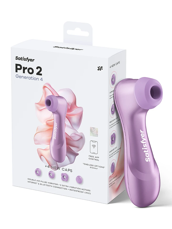 Satisfyer Pro 2 Generation 4 Amethyst - Oro slėgio vibratorius 7 [full]