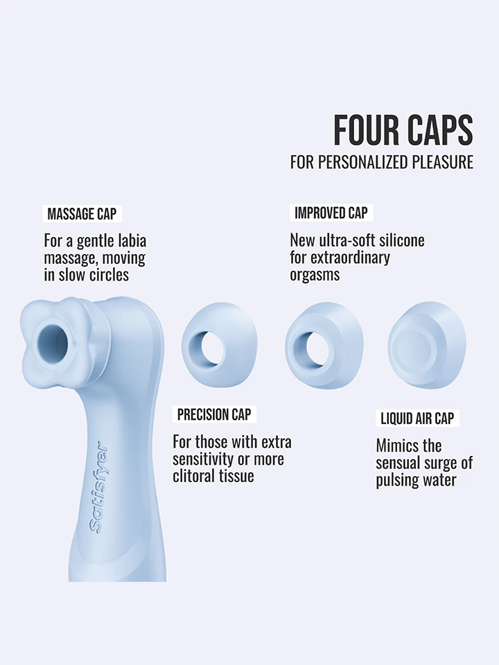 Satisfyer Pro 2 Generation 4 Serene Blue - Oro slėgio vibratorius 3 [full]