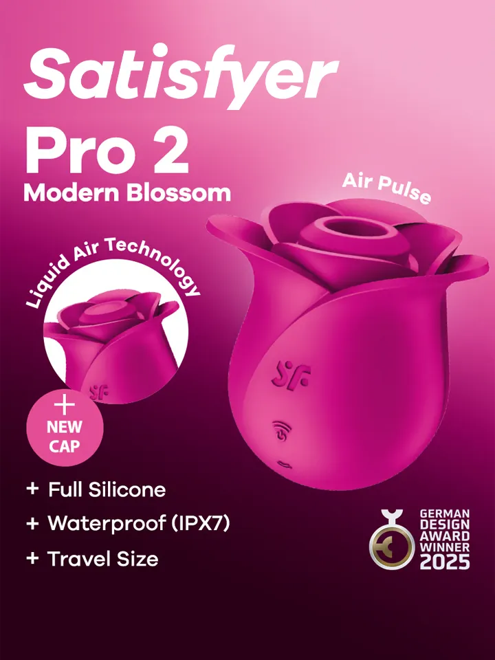 Satisfyer Pro 2 Modern Blossom - Oro slėgio vibratorius 1 [full]