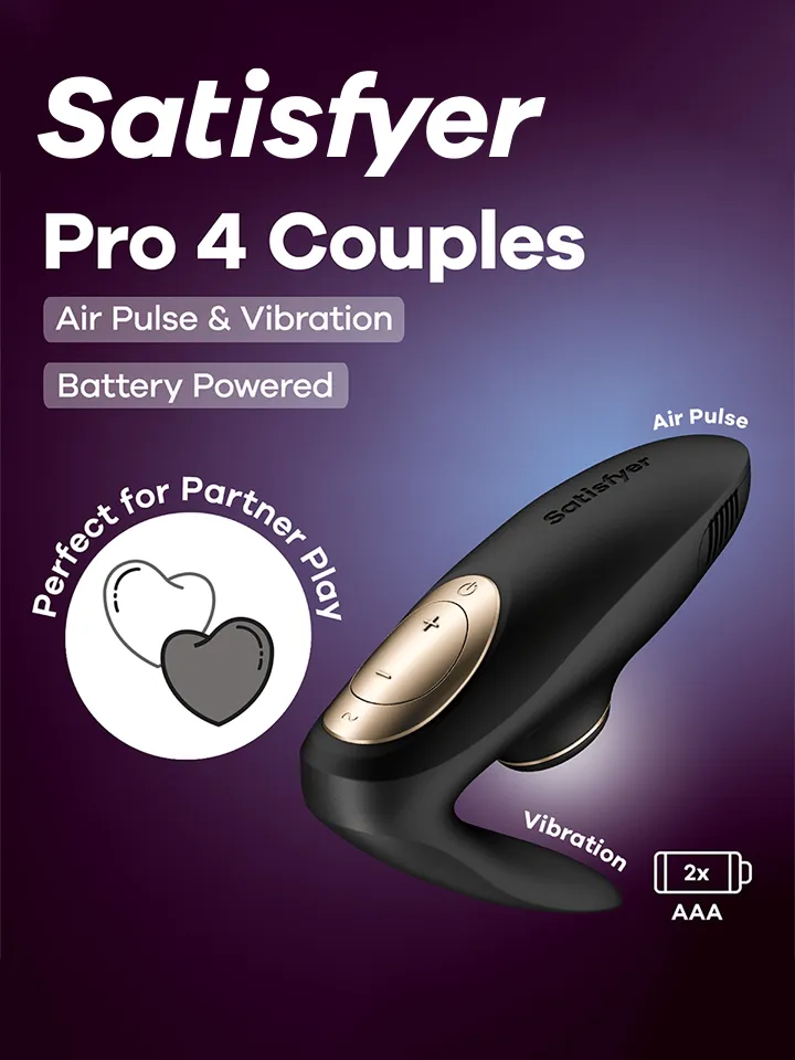 Satisfyer Pro 4 Couples Battery Powered - Porų vibratorius 1 [full]