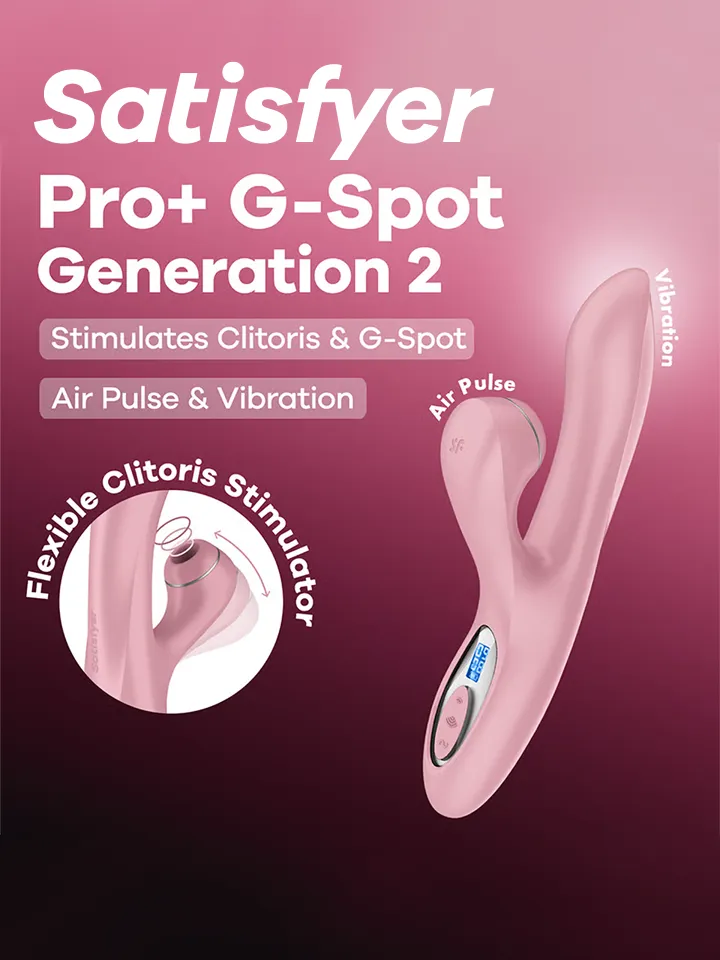 Satisfyer Pro G-Spot Rabbit Pink - G taško vibratorius 1 [full]