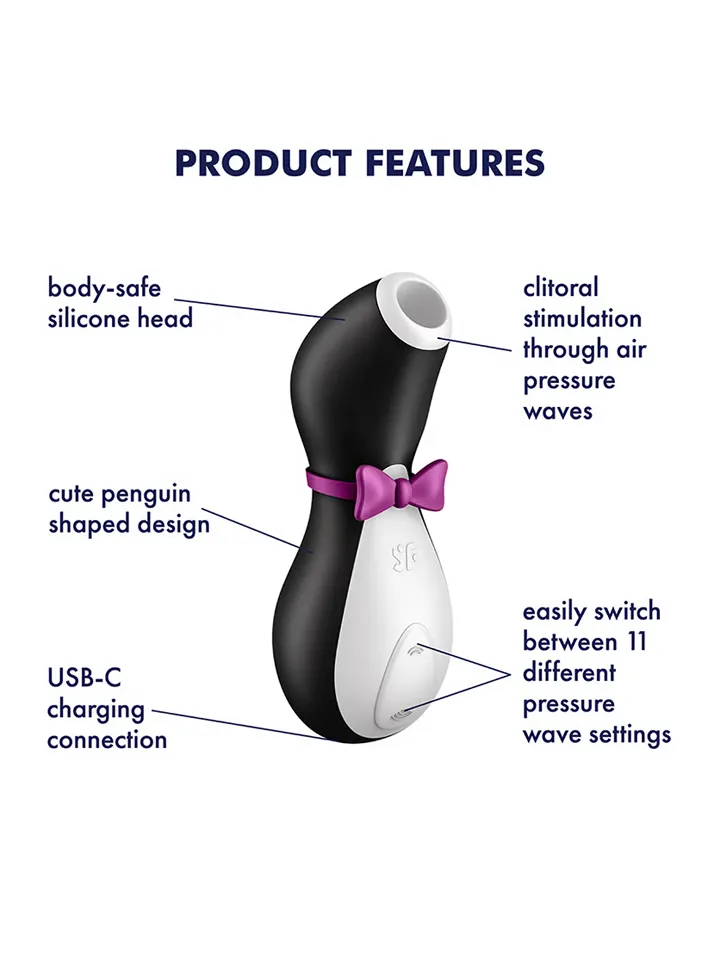 Satisfyer Pro Penguin Next Generation - Oro slėgio vibratorius 2 [full]