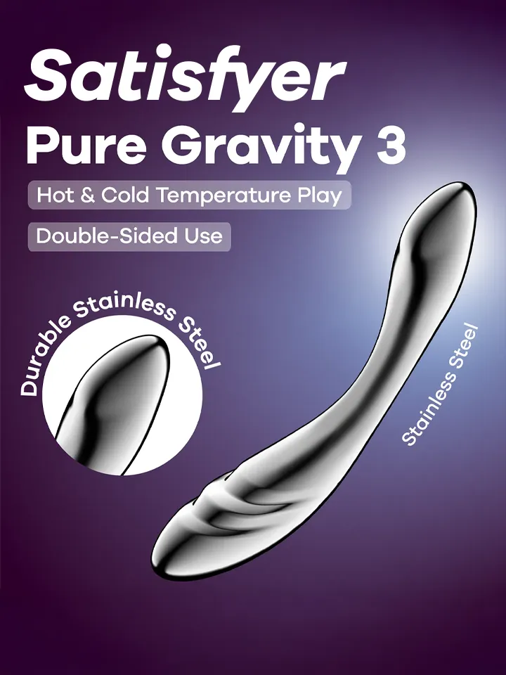 Satisfyer Pure Gravity 3 - Plieno dildo 1 [full]