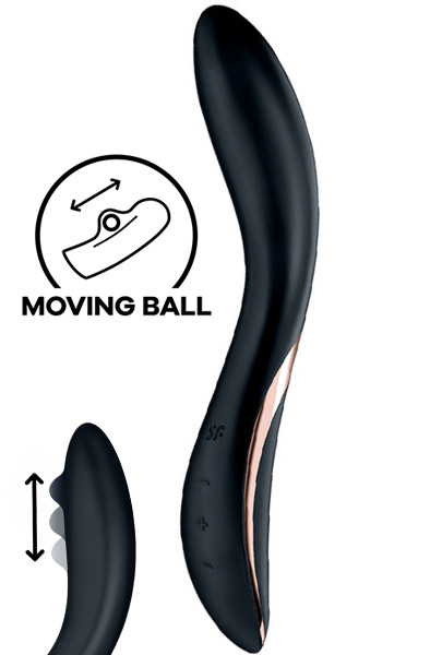 Satisfyer Rrrolling Explosion Black - G taško vibratorius 1