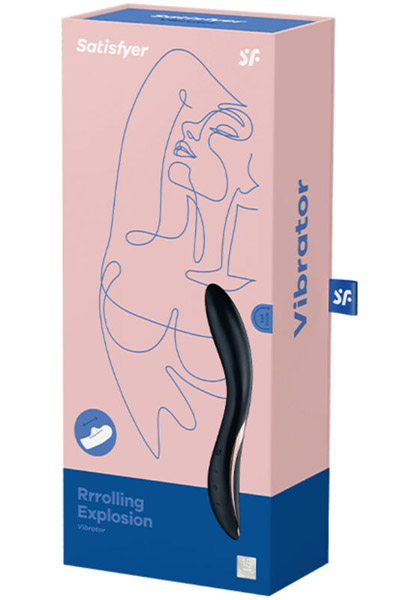 Satisfyer Rrrolling Explosion Black - G taško vibratorius 4