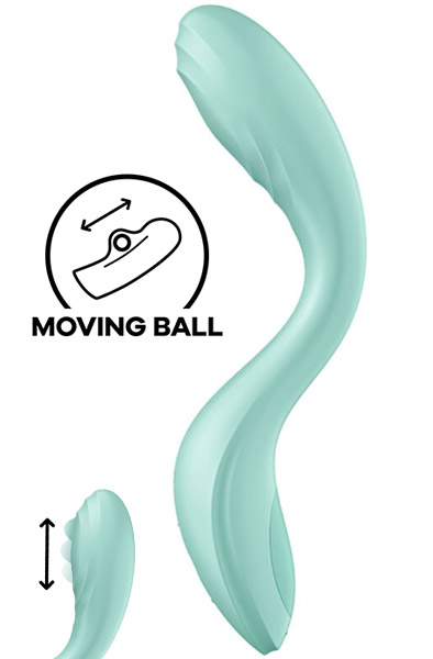 Satisfyer Rrrolling Pleasure Mint - G taško vibratorius 1