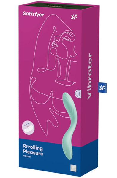 Satisfyer Rrrolling Pleasure Mint - G taško vibratorius 4