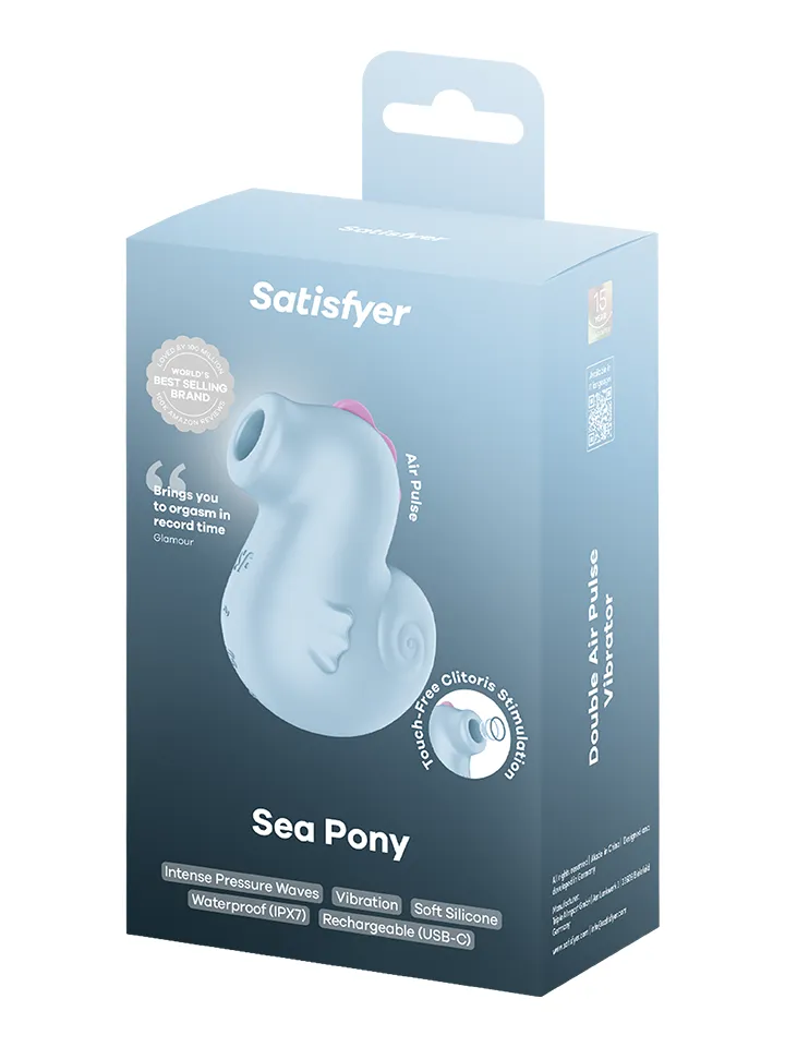 Satisfyer Sea Pony Air Pulse Vibrator - Oro slėgio vibratorius 7 [full]