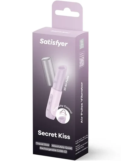 Satisfyer Secret Kiss Air Pulse Vibrator - Oro slėgio vibratorius 5