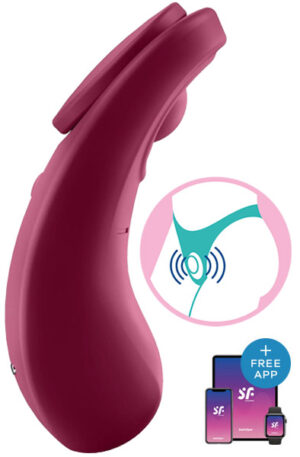 Satisfyer Sexy Secret Panty Vibrator - Vibruojančios kelnaitės 1