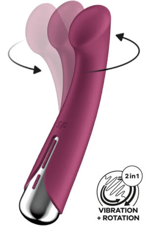 Satisfyer Spinning G-Spot 1 Red - Vibratorius 1