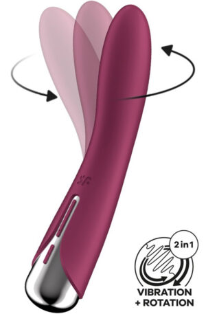 Satisfyer Spinning Vibe 1 Red - Vibratorius 1