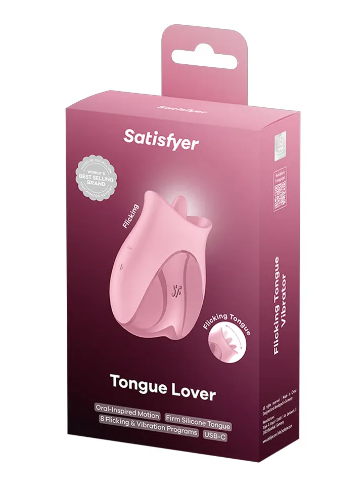 Satisfyer Tongue Lover Flicking Clitoral Stimulator - Klitorinis vibratorius 6