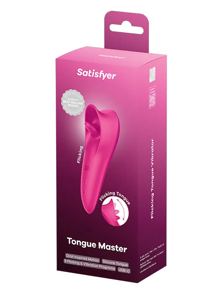Satisfyer Tongue Master Flicking Clitoral Stimulator - Klitorinis vibratorius 5 [full]