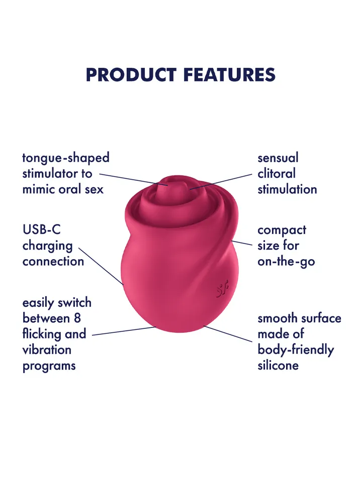 Satisfyer Tongue Twister Flicking Tongue Vibrator - Klitorinis vibratorius 2 [full]